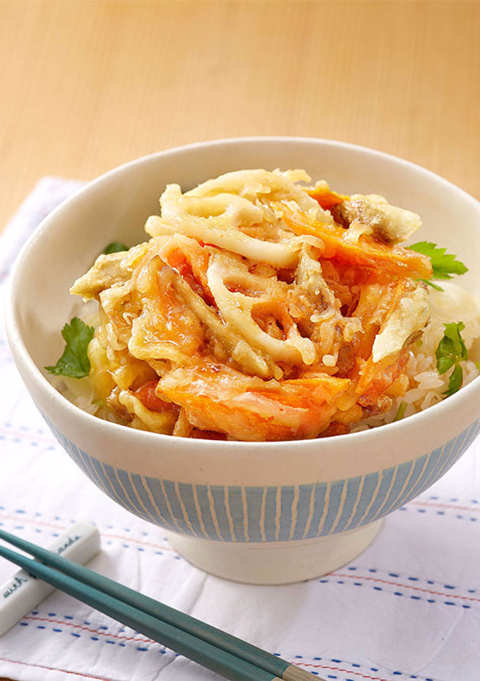 根菜のかき揚げ丼-レシピのメイン写真