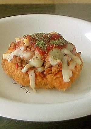 総菜コロッケとトマトソースとのチーズ焼き-レシピのメイン写真