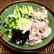 夏バテ防止に 豚しゃぶおろしざるうどん