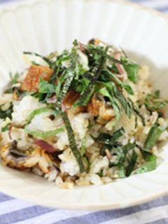 大葉とうなぎの混ぜご飯-レシピのメイン写真