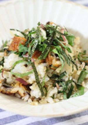 大葉とうなぎの混ぜご飯-レシピのメイン写真