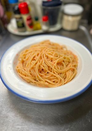 我が家のたらこバターパスタ-レシピのメイン写真