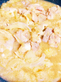 ヘルシーに美味しく♡鶏むね肉のみぞれ煮-レシピのメイン写真