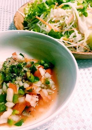 野菜たっぷり摂れる!ヘルシーサルサソース-レシピのメイン写真