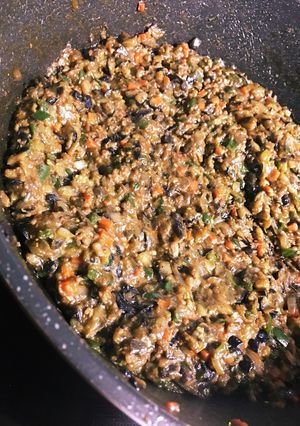 夏野菜のドライカレー(覚書)-レシピのメイン写真