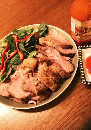 簡単、旨、早や!男のローストポーク!-レシピのメイン写真