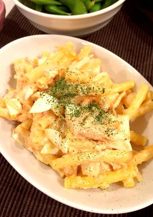 しっかり副菜 明太マカロニサラダ-レシピのメイン写真
