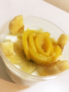 フルーツヨーグルト-レシピのメイン写真