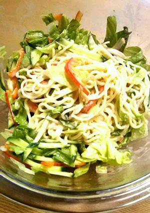 たっぷり野菜のラーメンサラダ☆-レシピのメイン写真
