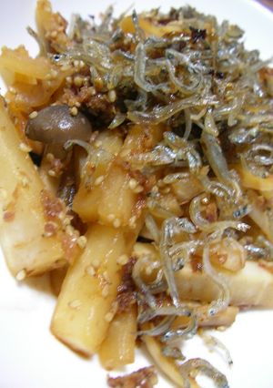 【男の料理】大根とじゃこで一品-レシピのメイン写真