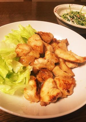 甘酒でしっとり 鶏胸肉のシンプル焼き-レシピのメイン写真