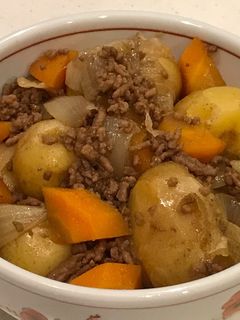 肉そぼろの、カレー肉じゃが!ってカレー?-レシピのメイン写真