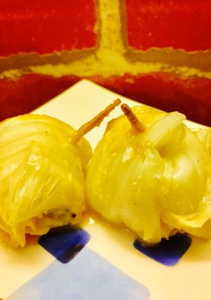 ヘルシー！ささみ白菜巻き味噌風味-レシピのメイン写真