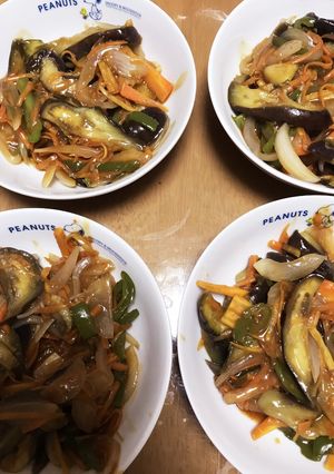 茄子の味噌炒め♪-レシピのメイン写真