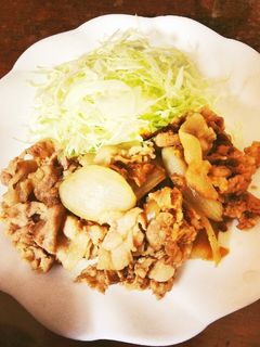 簡単節約!豚こま切れ肉のしょうが焼き-レシピのメイン写真