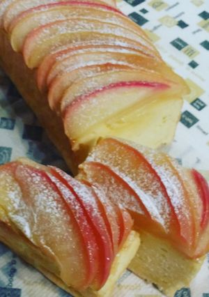 リンゴのシフォンパウンドケーキ-レシピのメイン写真