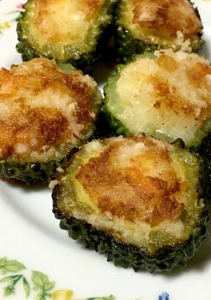 ゴーヤのポテチーズ詰め-レシピのメイン写真