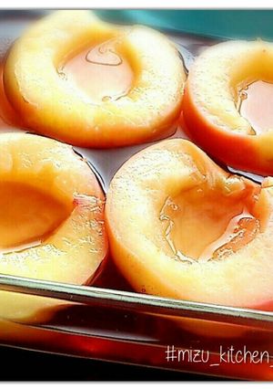 白ワインたっぷり白桃コンポート-レシピのメイン写真