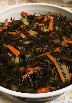 簡単 懐かしい 切り昆布の炒め煮-レシピのメイン写真