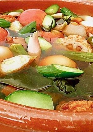 夏野菜たっぷり！冷やしおでん-レシピのメイン写真