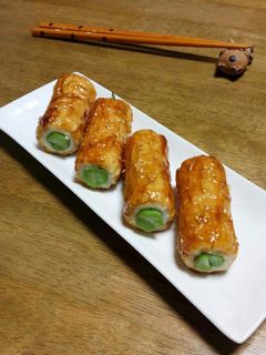 ちくわにin☆オクラチーズ-レシピのメイン写真