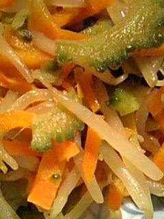 ゴーヤメインの野菜炒め-レシピのメイン写真