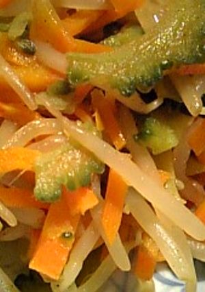 ゴーヤメインの野菜炒め-レシピのメイン写真