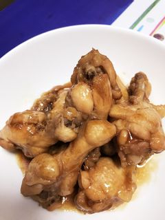手羽元の照り煮-レシピのメイン写真