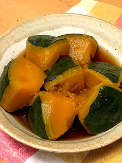 夏バテ予防に!かぼちゃの煮物-レシピのメイン写真