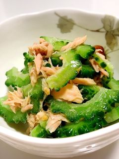 簡単和えるだけ♡無限ゴーヤ-レシピのメイン写真