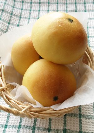 みかんの薄皮あんぱん-レシピのメイン写真
