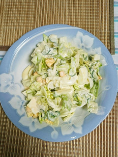 レタスとゆで卵のヨーグルサラダ-レシピのメイン写真