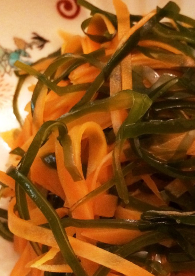 だしうま！細切り昆布とにんじんの煮物-レシピのメイン写真