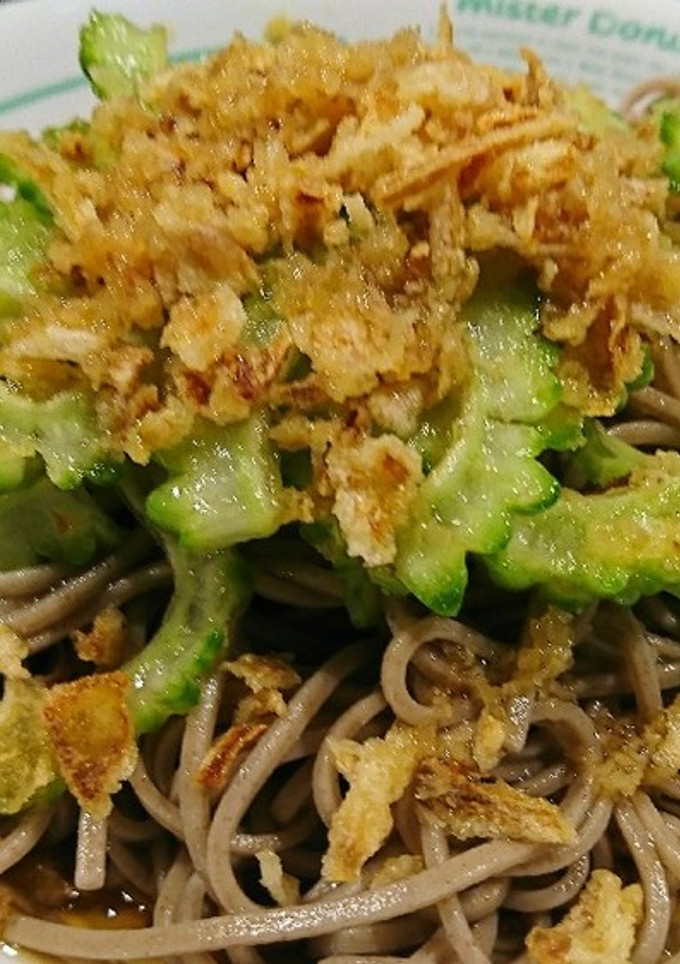 ゴーヤ好きの為の★冷やしたぬき蕎麦-レシピのメイン写真