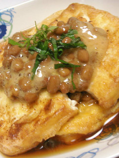 揚げだし豆腐DE納豆♪-レシピのメイン写真