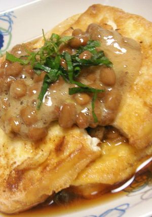 揚げだし豆腐DE納豆♪-レシピのメイン写真