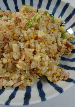 誰でも簡単ベチャっとしない♪うちの焼き飯-レシピのメイン写真