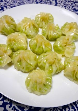 節約！キャベツの芯と枝豆の包み蒸し-レシピのメイン写真