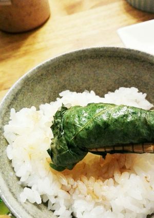簡単激ウマ☆ご飯のおともに大葉の醤油漬け-レシピのメイン写真