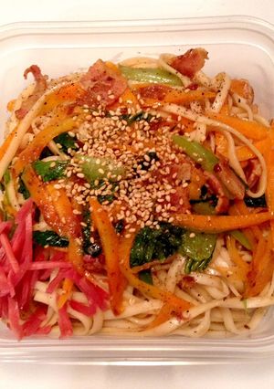 炒めない焼きうどん-レシピのメイン写真