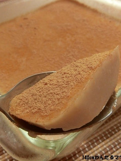レンジで簡単★豆腐のきなこプリン-レシピのメイン写真