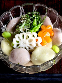 冷やしだんご汁-レシピのメイン写真