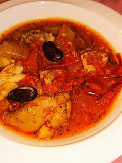 鶏モモ肉のトマト煮込み-レシピのメイン写真