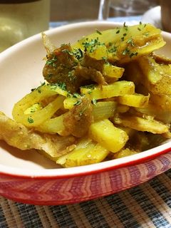 スピード調理★肉じゃがカレー炒め-レシピのメイン写真