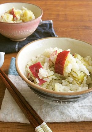 おいもの甘味と昆布の旨味◎いもおこわ-レシピのメイン写真