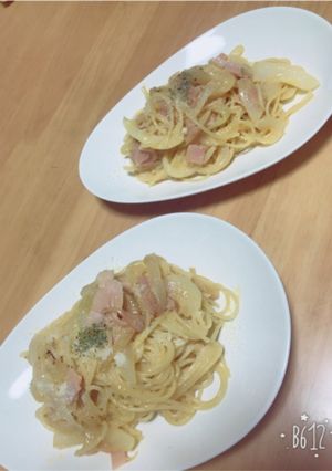 牛乳生クリームなし超美味しいカルボナーラ-レシピのメイン写真