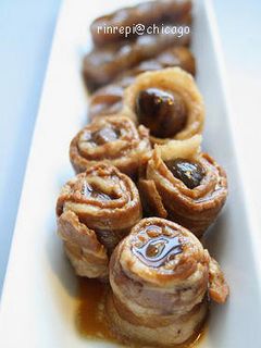 角煮風。。栗と豚バラのさっぱり煮-レシピのメイン写真