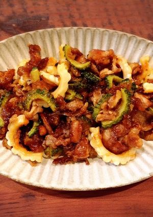 ゴーヤと豚肉のデパ地下デリ風-レシピのメイン写真