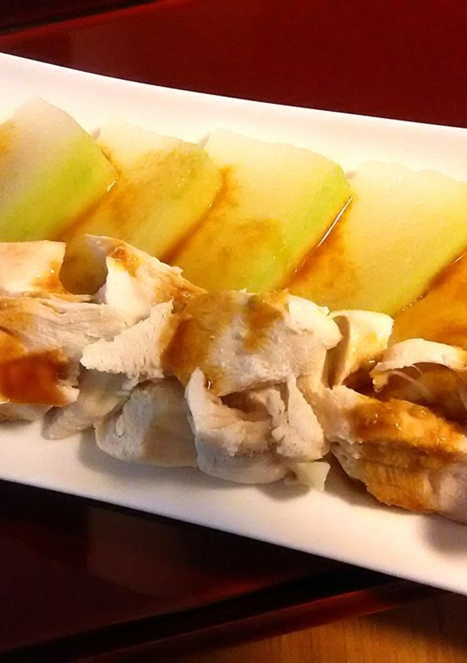 とうがん･ささみwithわさび醤油-レシピのメイン写真
