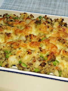 マッシュポテトと枝豆のチーズ焼き♡-レシピのメイン写真